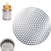 Solo Stove 솔로 스토브 로스트 펠릿 낙하 방지 플릿 라이트 타이탄 캠프 파이어 적용 구멍 Φ6mm로 통기율 높은 SUS304 158Φ 113Φ 93Φ (캠프 파이어용 Φ158mm)