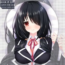 원래 Shizaki 미친 세 미녀 가슴 컴퓨터 입체 마우스 패드 손목 패드 실리콘 손목 패드 고무 패드 애니메이션, 시자키 미치요 - 교복① - 밀크 원단, 01 시자키 똘끼④-라이카 원단