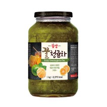 꽃샘 꿀 청귤차 1kg 8개(1박스), 단품
