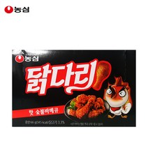 농심 닭다리 핫숯불바베큐 66gx1개/치킨맛스낵, 1개, 66g