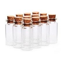 미니 코르크마개 유리병 10P 코르크병 샘플병 보관병