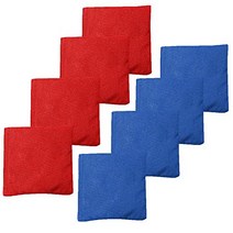 Play Platoon Premium Weather Resistant Duck Cloth Cornhole Bags - Set of 8 Bean Bags for Corn Hole G, 1