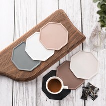 실리콘 디자인 카페 사무실 컵받침 티코스터 찻잔 코스터 카페컵받침 잔받침 코스타 컵받침제작 차매트 컵받침 실리콘컵받침 티코스터 업소용컵받침, 03번 레이스 컵받침 12cm 아이보리