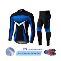 24인치 중학생 자전거사이트 아마자전거 출퇴근 자전거 txolue-통기성 긴 소매 사이클링 세트 산악 의류 가을 유니폼 타이츠 로파 Ciclismo, Autumn Cycling sets 6_XXL