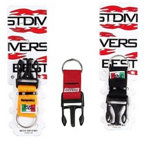 베스트다이버즈 BestDivers 최고의 다이버 클립 스플릿 링과 남성 엔드 연결