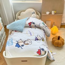 스누피 정품 담요 극세사 겨울 이불세트 순면 따뜻한 아이방이불