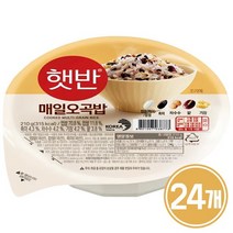햇반 매일오곡밥 210g 24개, B 상품선택:01_햇반 매일오곡밥 210g 24개