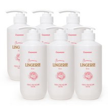 [컨센서스] 면생리대 여성 속옷세제 500ml x6개, 상세 설명 참조