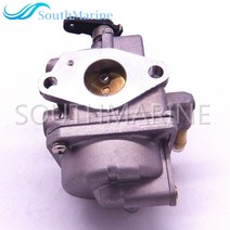 선외기 4마력 엔진 고무보트 보트 모터 3303 8m0053668 mercury mercruiser quicksilver 4 행정 6hp 선외 모터 용 기화기 carb assy, 없음