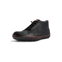 Camper 남성용 모던 앵클 부츠 블랙.