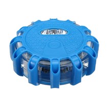 경광등 비상등 교통사고 12 led 블루 길가 안전 비콘 경고등 슈퍼 밝은 자동차 도로 플레어 비상 깜박이, 한개옵션0