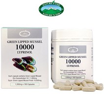 [호주 네이쳐스탑] 초록입홍합 10000mg 180캡슐 6개월분 그린머슬, 180정, 1개