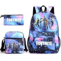 직장인 새내기 백팩 가방 여행 노트북 가방 Fortnites 3 개/대 아이 Schoolbag 배낭 멋진 방수 요새 밤 학, 16 Style 16