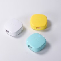 충전식 휴대용 다중날 면도기 살균기 자외선 UV 면도기거치대 겸용, 크림민트(민트)