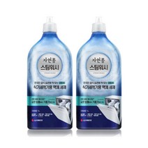 LG생활건강 자연퐁 스팀워시 식기세척기전용 액체세제 1L 2개