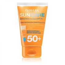 FlosLek 플로슬렉 썬 케어 Derma toning protective 크림 for 오일리 and combination skin, SPF 50+ 50 ml
