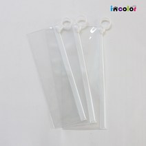 incolor [98무료배송]반투명 슬라이드 지퍼백 포장용 여행용 고주파, 1개