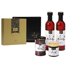 지리산자락 구례 산수유 선물세트B(산수유환+엑기스+건피)