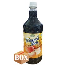 스위트코리아 복숭아홍차 액상 (1000ml x 12개) 1박스