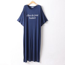 아이우먼 레터링실키롱원피스 RAD518M105 빅사이즈