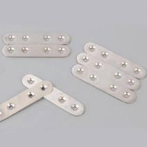 10개 나무장 수리 보강 일자형 89mm 평철 DIY가구 다목적 꺽쇠 목공예 브라켓 철물