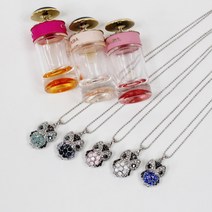 BNP 라벤더 라일락 로즈 프리지아 쟈스민 고체향수 복부엉이 owl 팬던트 오팔스톤