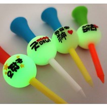 골프티꽂이 플라스틱골프티 골프용품 볼마크, 4종세트