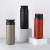 트래블 텀블러 500ml 레이저 각인 주문제작 DD-10033, 카키