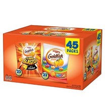 [미국직구] 페퍼리지팜 골드피쉬 버라이어티팩 45개입 1.17kg, 1g, 1box