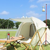 카르닉 원터치 돔텐트+방수플라이포함, 카키, 5-6인용