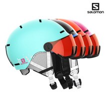 살로몬 2122 GROM VISOR 그롬 바이저 헬멧 고글일체형 초경량 아동용헬멧 스키 보드, 선택완료