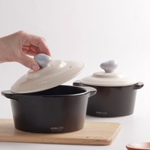 국산 계란찜 된장찌개 미니 1인 하이라이트 직화 뚝배기, 모던 뚝배기 중