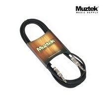 (지엠뮤직_케이블) Muztek MC-500 5m 기타&베이스 뮤즈텍 기타케이블, 단품