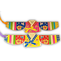 한국민예사 전통 금장 금속 책갈피 북마크 Korean bookmark 74종, 11 저고리