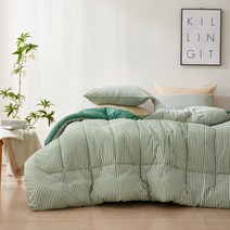 휴고하우스 양면 차렵이불 + 베개커버 + 침대패드 세트 SS