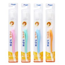 옥산 플라콘 교정용칫솔 20개 교정치아전용칫솔 기능성칫솔 V자형칫솔모 여성용&주니어용