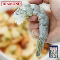 [다이아몬드새우] 왕특대 생칵테일새우 900g 16/20사이즈 (베트남산 35마리내외), 1팩