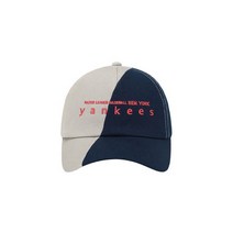 MLB 키즈 사선배색 커브캡 72CPKF831-50N