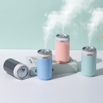 USB 가습기 홈 데스크탑 작은 아로마 테라피 기계 새로운 귀여운 애완 동물 사무실 자동차 가습기, 캔 - 민트 그린
