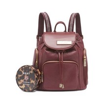 DKNY Rapture 비건 가죽 노트북 백팩