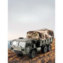 군용 대형RC트럭 RC RC카 대형 무선 중장비 조종기, 90분 + 배터리 1개