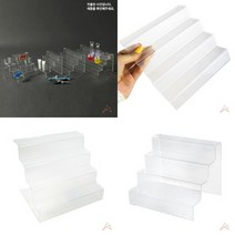 진열대 절곡형 4단 아크릴진열대 아크릴전시대