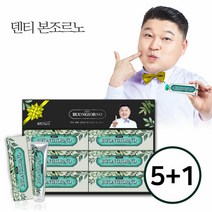 덴티본조르노 선물SET (치약170g 6개) 5SET+1SET 치약추천 칫솔추천