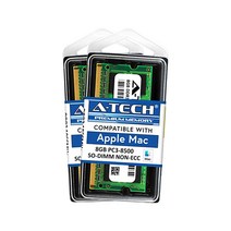 A-Tech 16GB 키트(2x8GB) DDR3 1066MHz ) 1067MHz PC3-8500 SODIMM RAM for Apple MacBook(13형 Mid 2010) MacBook Pro(13형 Mid 2010) iMac(27형 Late 200, FREE, 단일
