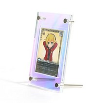 Shield PRO 트레이딩 카드 디스플레이 케이스 10색 투명 프레임, 오로라