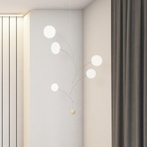 아트박스/루일리모빌 강아지풀 디자인 인테리어 모빌 (4color), 블랙