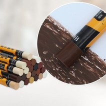 원목 나무 세정제 코팅 가구 수리 왁스 크레용 목재 스크래치 리무버 스틱 바닥 테이블 문 캐비닛, 12 Light walnut