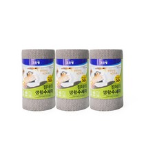 원데이 생활수세미 50매, 3개