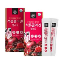 내추럴박스 _ 석류콜라겐 젤리스틱 20g*14포, 2개, 20g