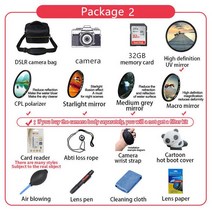 dslr카메라 Canon-EOS 5D Mark II 카메라 캐논 5D2 풀 프레임 DSLR, [03] Package 2